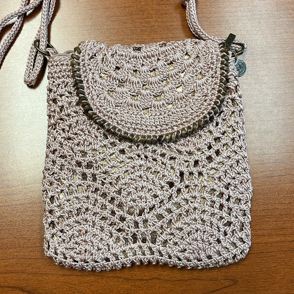 The Sak Pink Crochet Crossbody - Picture 2 of 3
